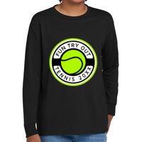 Youth Heavy Cotton 100% Cotton Long Sleeve T Shirt Thumbnail