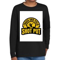 Youth Heavy Cotton 100% Cotton Long Sleeve T Shirt Thumbnail