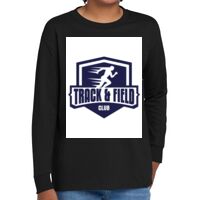 Youth Heavy Cotton 100% Cotton Long Sleeve T Shirt Thumbnail