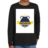 Youth Heavy Cotton 100% Cotton Long Sleeve T Shirt Thumbnail