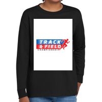 Youth Heavy Cotton 100% Cotton Long Sleeve T Shirt Thumbnail
