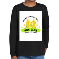 Youth Heavy Cotton 100% Cotton Long Sleeve T Shirt Thumbnail