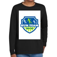 Youth Heavy Cotton 100% Cotton Long Sleeve T Shirt Thumbnail