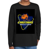 Youth Heavy Cotton 100% Cotton Long Sleeve T Shirt Thumbnail