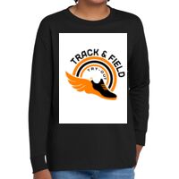 Youth Heavy Cotton 100% Cotton Long Sleeve T Shirt Thumbnail