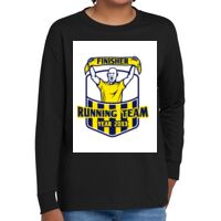 Youth Heavy Cotton 100% Cotton Long Sleeve T Shirt Thumbnail