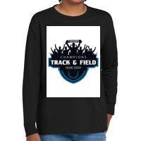 Youth Heavy Cotton 100% Cotton Long Sleeve T Shirt Thumbnail