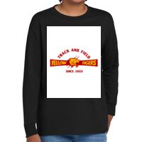 Youth Heavy Cotton 100% Cotton Long Sleeve T Shirt Thumbnail