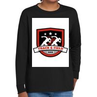 Youth Heavy Cotton 100% Cotton Long Sleeve T Shirt Thumbnail