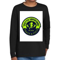 Youth Heavy Cotton 100% Cotton Long Sleeve T Shirt Thumbnail