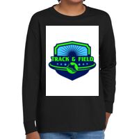 Youth Heavy Cotton 100% Cotton Long Sleeve T Shirt Thumbnail