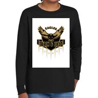 Youth Heavy Cotton 100% Cotton Long Sleeve T Shirt Thumbnail