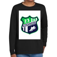 Youth Heavy Cotton 100% Cotton Long Sleeve T Shirt Thumbnail