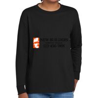 Youth Heavy Cotton 100% Cotton Long Sleeve T Shirt Thumbnail