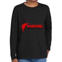 Youth Heavy Cotton 100% Cotton Long Sleeve T Shirt Thumbnail