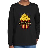 Youth Heavy Cotton 100% Cotton Long Sleeve T Shirt Thumbnail