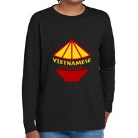 Youth Heavy Cotton 100% Cotton Long Sleeve T Shirt Thumbnail