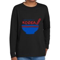 Youth Heavy Cotton 100% Cotton Long Sleeve T Shirt Thumbnail