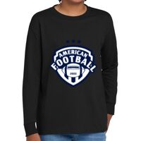 Youth Heavy Cotton 100% Cotton Long Sleeve T Shirt Thumbnail