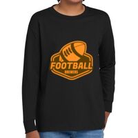 Youth Heavy Cotton 100% Cotton Long Sleeve T Shirt Thumbnail