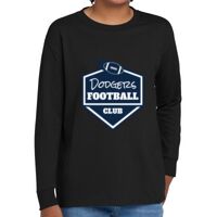 Youth Heavy Cotton 100% Cotton Long Sleeve T Shirt Thumbnail