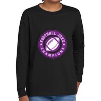 Youth Heavy Cotton 100% Cotton Long Sleeve T Shirt Thumbnail