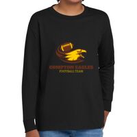 Youth Heavy Cotton 100% Cotton Long Sleeve T Shirt Thumbnail