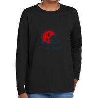 Youth Heavy Cotton 100% Cotton Long Sleeve T Shirt Thumbnail