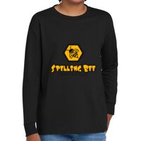 Youth Heavy Cotton 100% Cotton Long Sleeve T Shirt Thumbnail