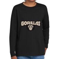 Youth Heavy Cotton 100% Cotton Long Sleeve T Shirt Thumbnail