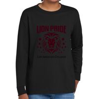 Youth Heavy Cotton 100% Cotton Long Sleeve T Shirt Thumbnail