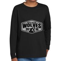 Youth Heavy Cotton 100% Cotton Long Sleeve T Shirt Thumbnail