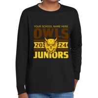 Youth Heavy Cotton 100% Cotton Long Sleeve T Shirt Thumbnail