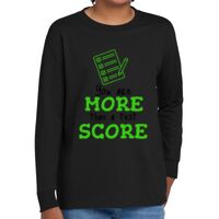 Youth Heavy Cotton 100% Cotton Long Sleeve T Shirt Thumbnail