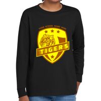 Youth Heavy Cotton 100% Cotton Long Sleeve T Shirt Thumbnail