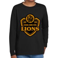 Youth Heavy Cotton 100% Cotton Long Sleeve T Shirt Thumbnail