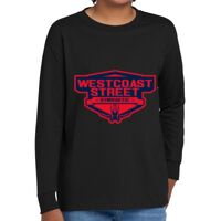 Youth Heavy Cotton 100% Cotton Long Sleeve T Shirt Thumbnail