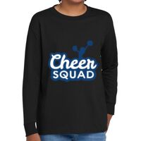 Youth Heavy Cotton 100% Cotton Long Sleeve T Shirt Thumbnail