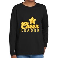 Youth Heavy Cotton 100% Cotton Long Sleeve T Shirt Thumbnail