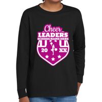 Youth Heavy Cotton 100% Cotton Long Sleeve T Shirt Thumbnail