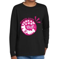 Youth Heavy Cotton 100% Cotton Long Sleeve T Shirt Thumbnail