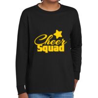 Youth Heavy Cotton 100% Cotton Long Sleeve T Shirt Thumbnail