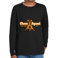 Youth Heavy Cotton 100% Cotton Long Sleeve T Shirt Thumbnail