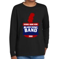 Youth Heavy Cotton 100% Cotton Long Sleeve T Shirt Thumbnail