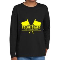 Youth Heavy Cotton 100% Cotton Long Sleeve T Shirt Thumbnail