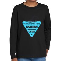 Youth Heavy Cotton 100% Cotton Long Sleeve T Shirt Thumbnail