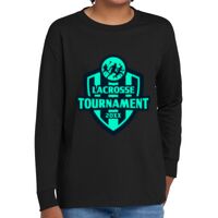 Youth Heavy Cotton 100% Cotton Long Sleeve T Shirt Thumbnail