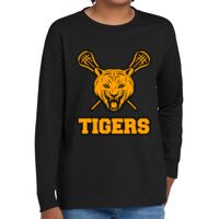 Youth Heavy Cotton 100% Cotton Long Sleeve T Shirt Thumbnail