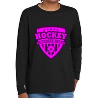Youth Heavy Cotton 100% Cotton Long Sleeve T Shirt Thumbnail