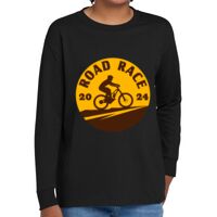 Youth Heavy Cotton 100% Cotton Long Sleeve T Shirt Thumbnail